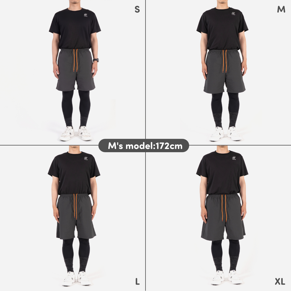 サイズ着用イメージ（男性）